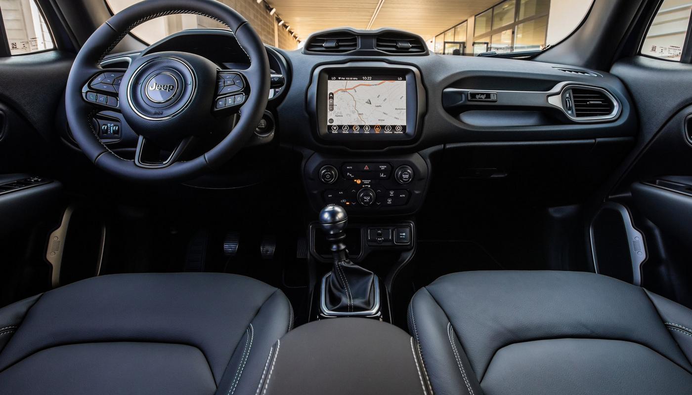 Jeep renegade интерьер